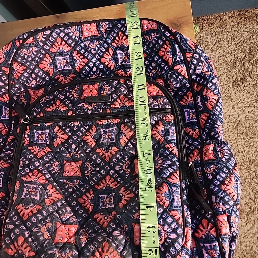 Vera Bradley Campus Backpack Mosaic Patchwork - Picture 11 of 13